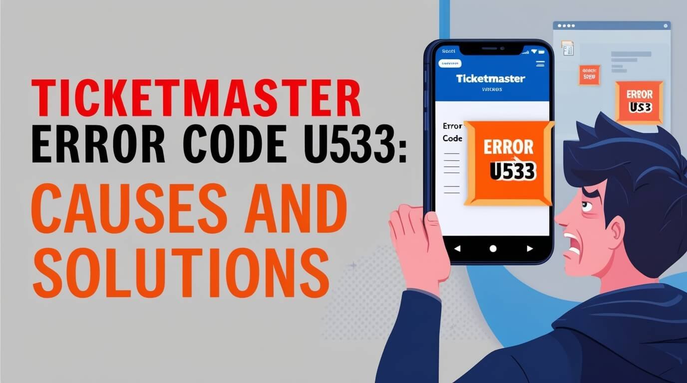 Ticketmaster Error Code U533