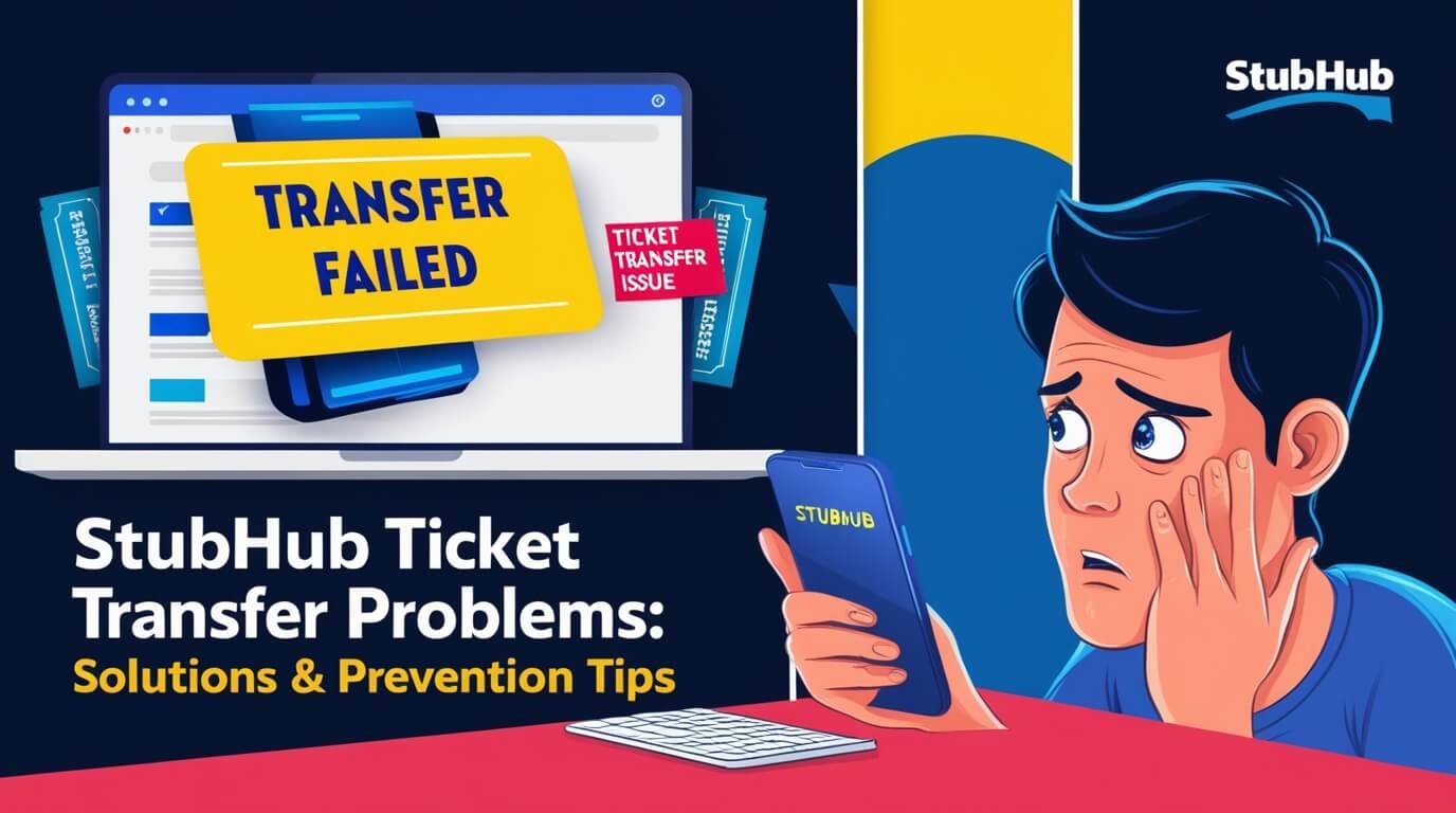 StubHub Ticket Transfer Problems