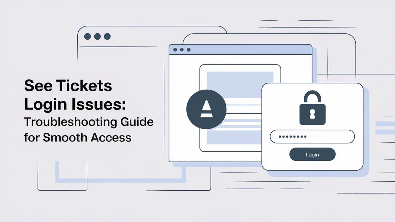 See Tickets Login Issues