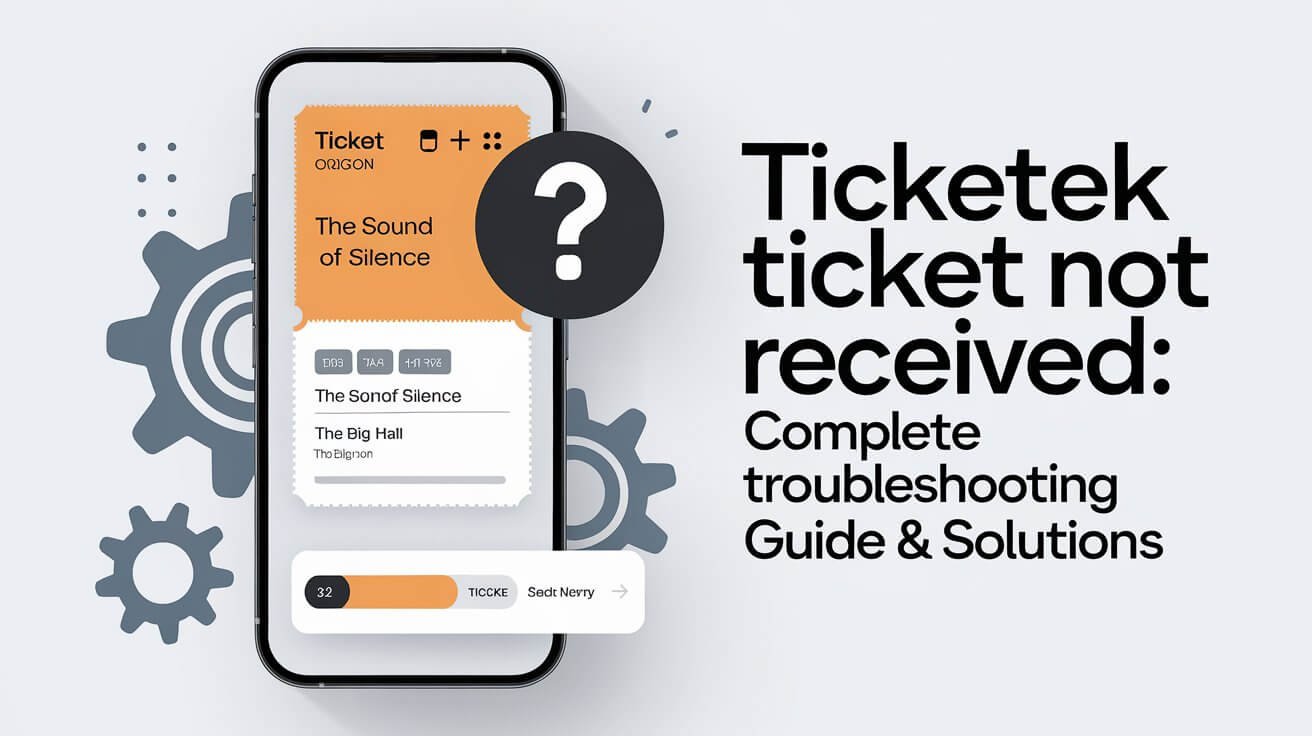 Ticketek Ticket Not Received